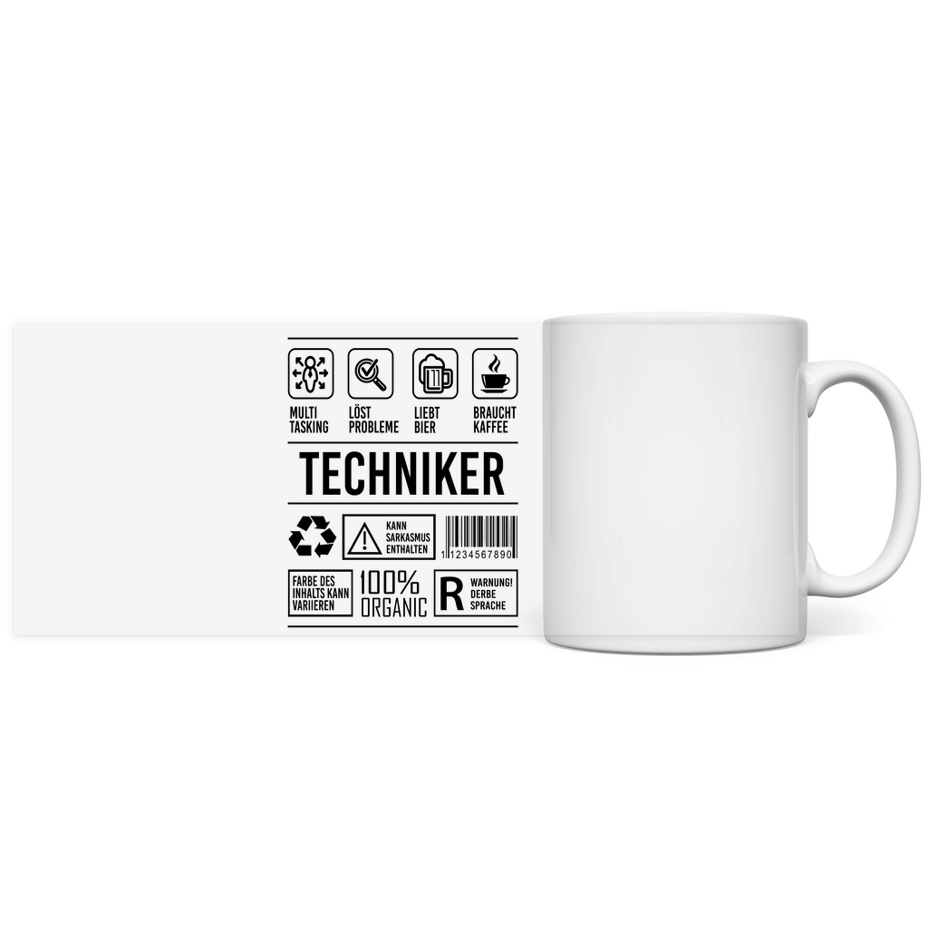 Techniker Tasse Kaffeebecher - Eigenschaften