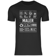 Maler T-Shirt Eigenschaften