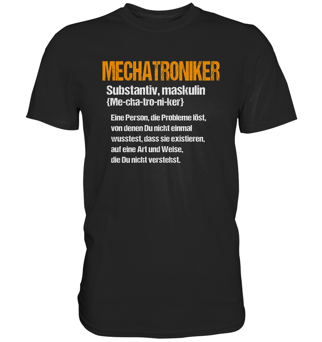 Mechatroniker T-Shirt - Definition L