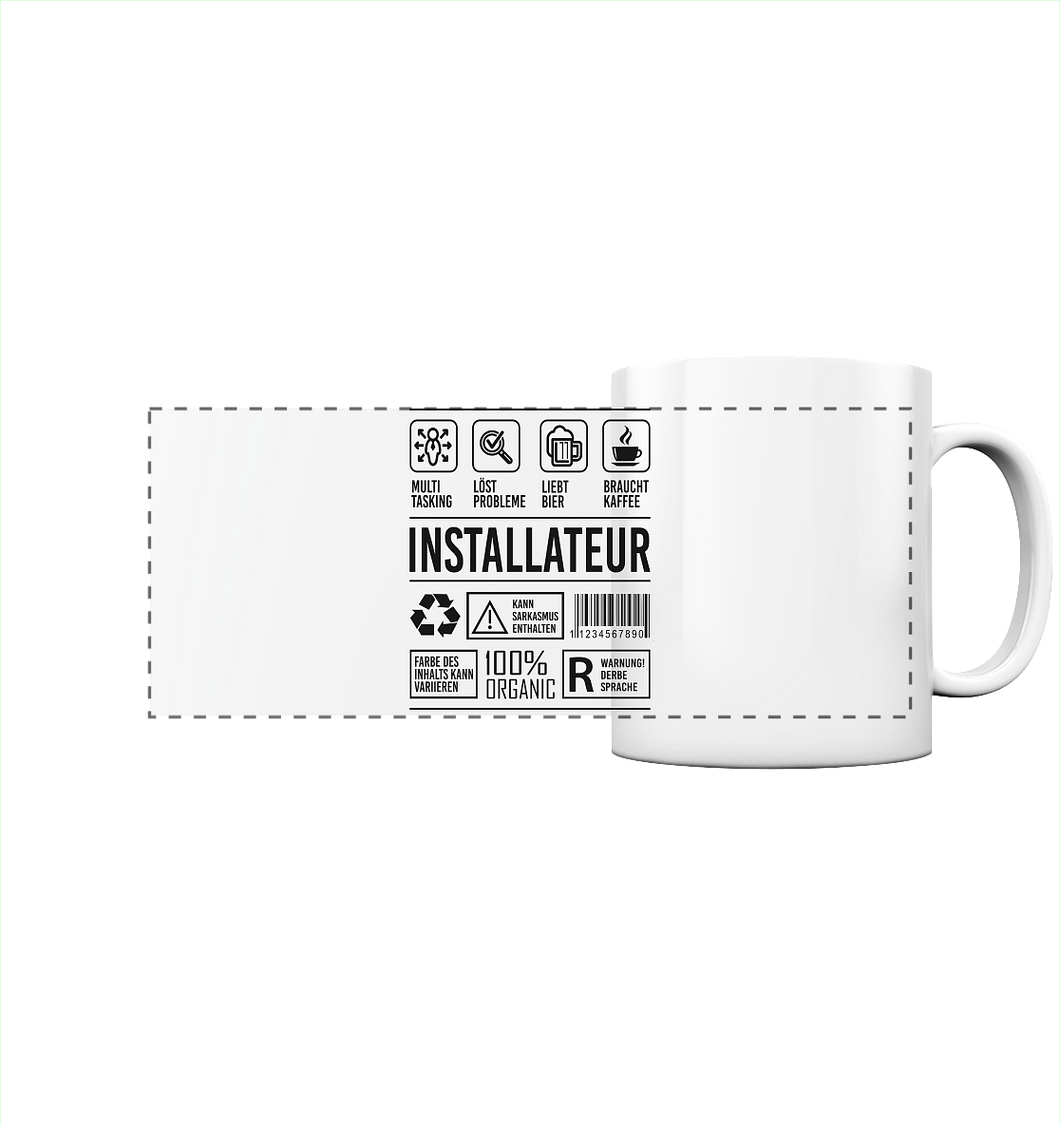 Installateur Kaffeebecher - Eigenschaften - Tasse
