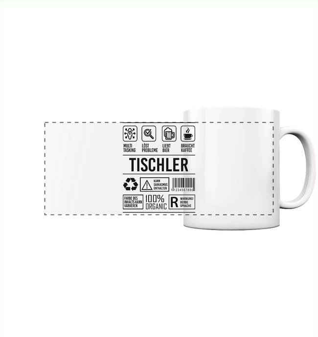 Tischler Kaffeebecher - Eigenschaften - Tasse