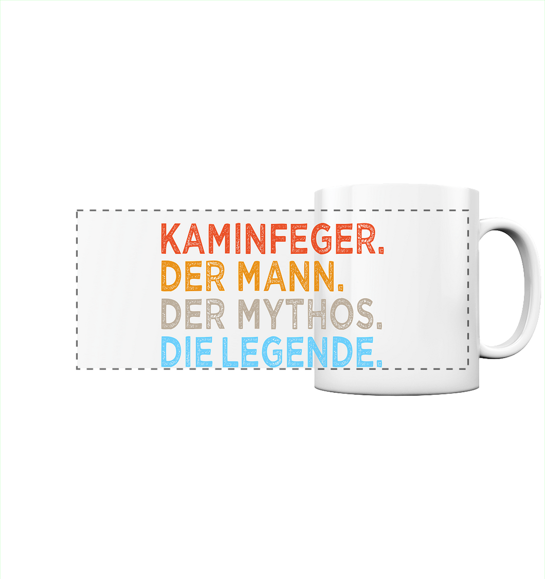 Schornsteinfeger Kaffeebecher - Mann. Mythos. Legende. - Tasse