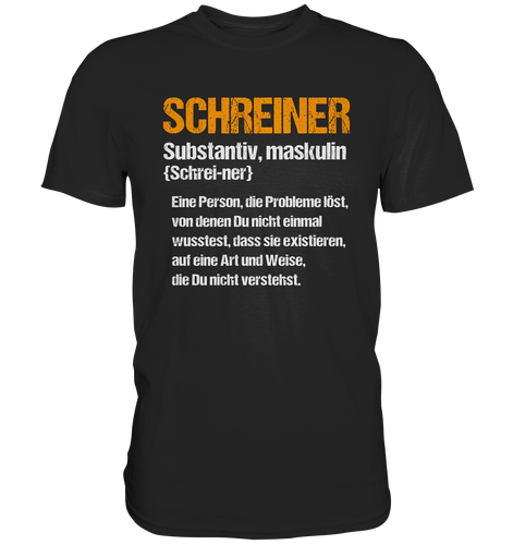 Schreiner T-Shirt - Definition