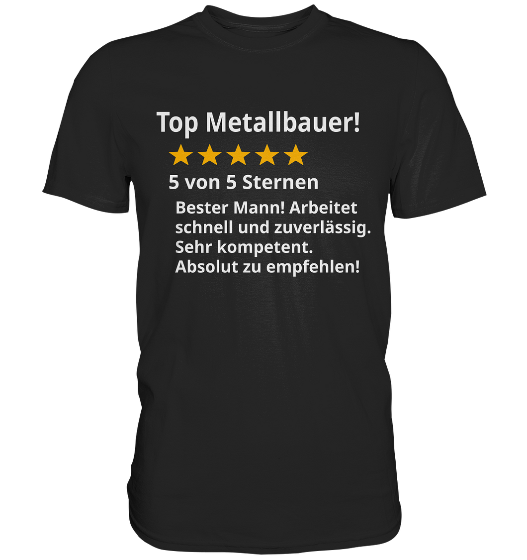 Bester Metallbauer T-Shirt Top Bewertung