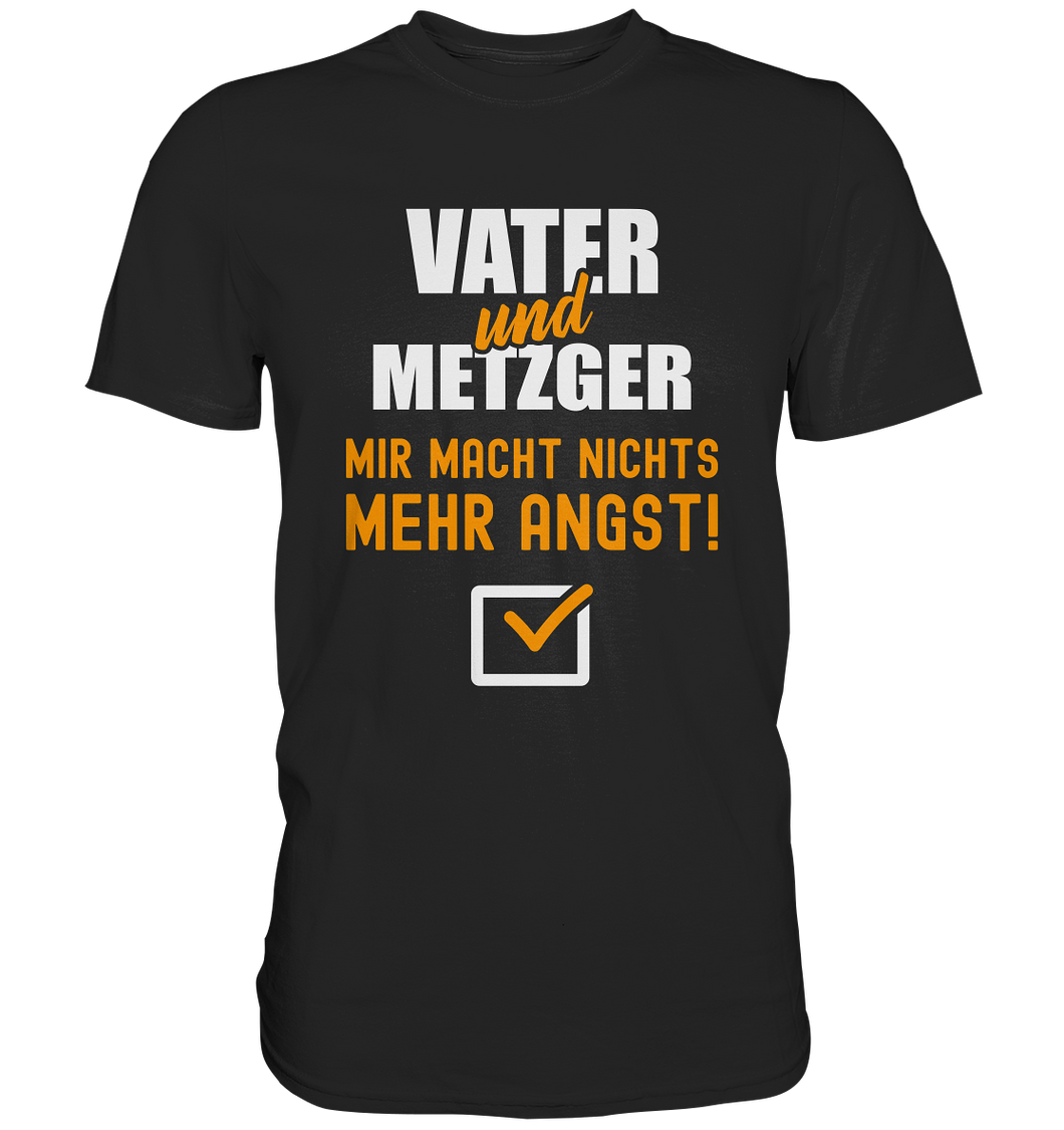 Vater und Metzger T-Shirt