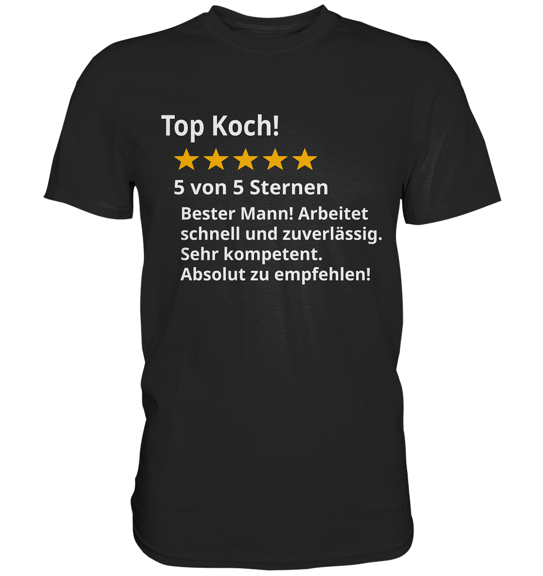 Bester Koch T-Shirt Top Bewertung