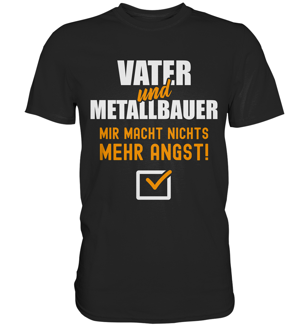 Vater und Metallbauer T-Shirt