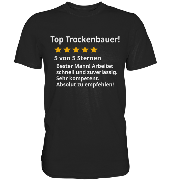 Bester Trockenbauer T-Shirt Top Bewertung