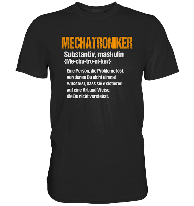 Mechatroniker T-Shirt - Definition